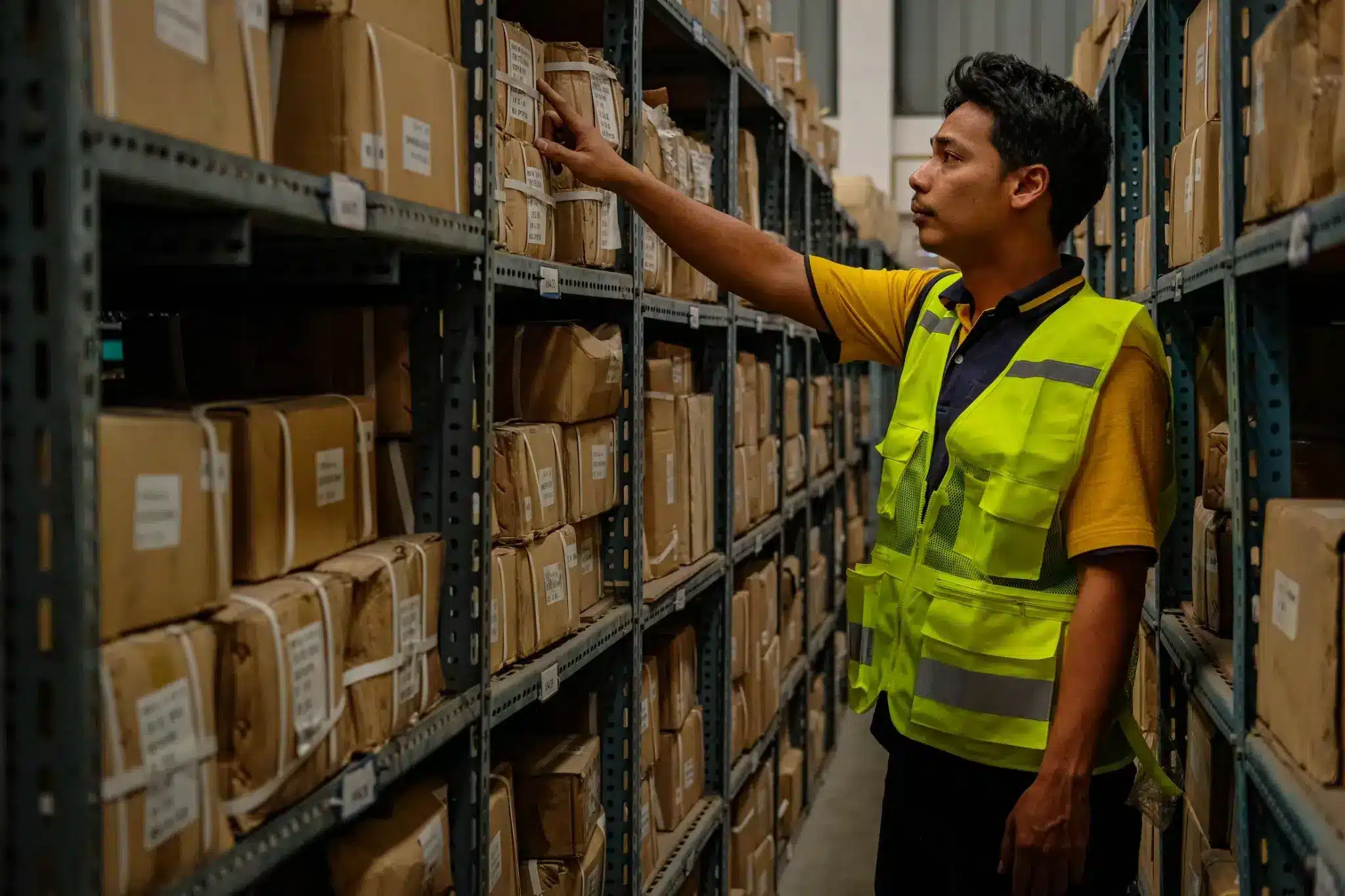 Taido warehouse staff fulfilling an order