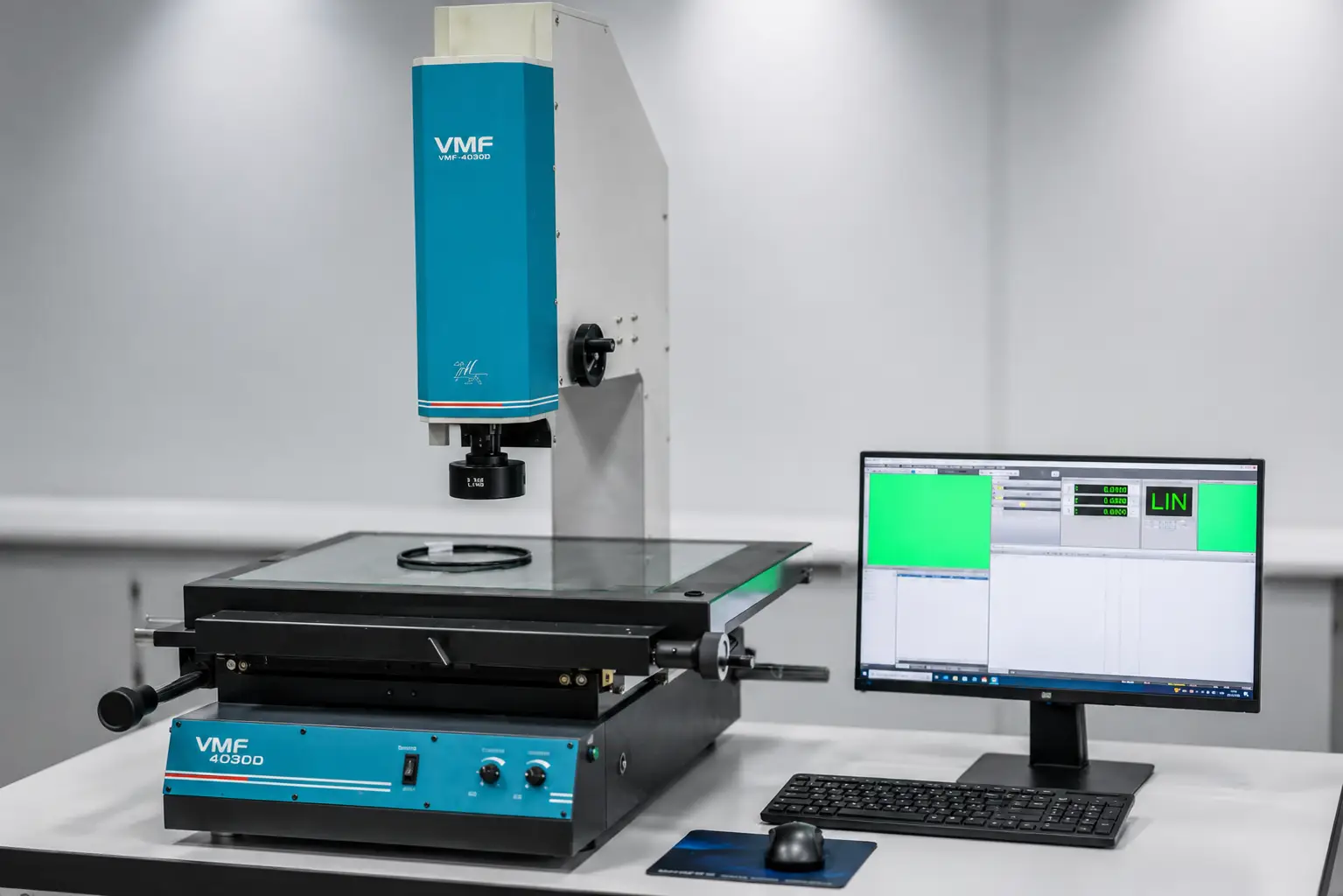 Precision measuring and testing equipment in Taido's QC lab